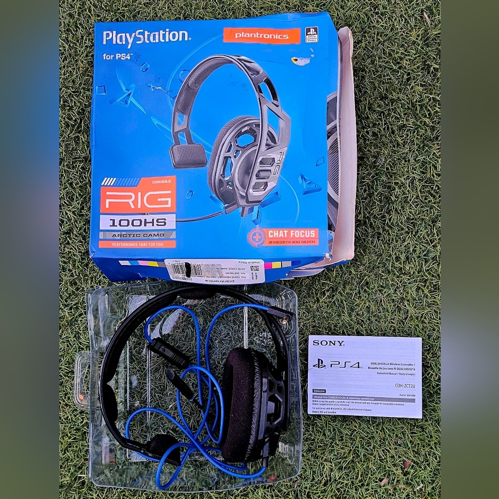 RIG 100HS GAMING HEADSET FOR PLAY STATION 4